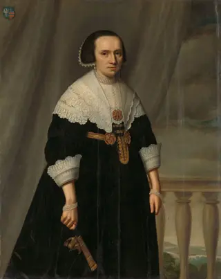 Portrait of Machteld Bas (     - 1681)
