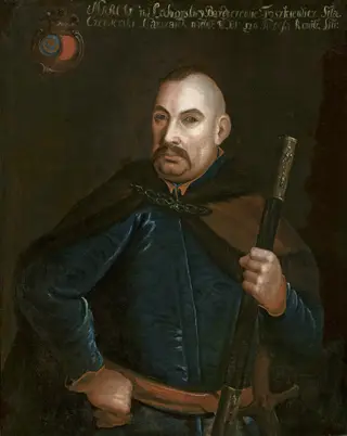 Portrait of Marcin Tyszkiewicz, Leliwa coat of arms (?–after 1631), court marshal of the Grand Duchy of Lithuania