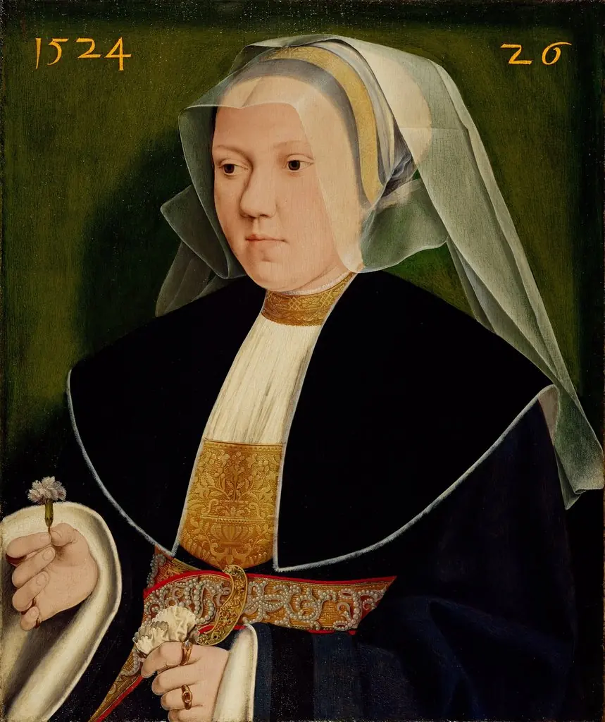 Portrait of Margaretha von Mochau, wife of Gerhard von Westerburg