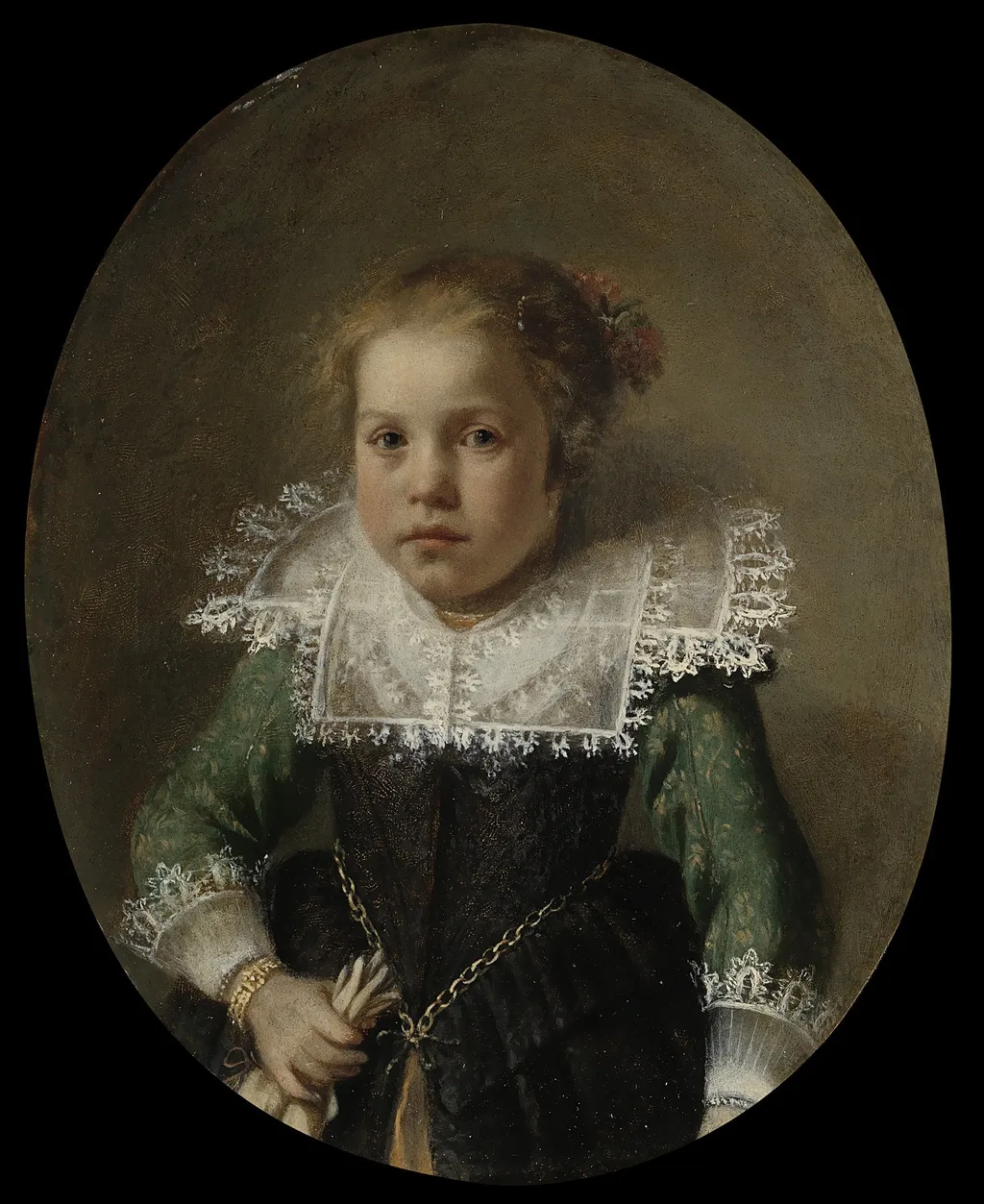 Portrait of Maria Cornelisdr van Esch, oil, 1632