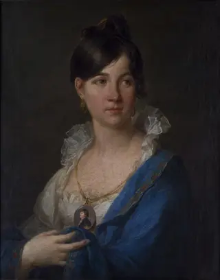 Portrait of Maria Magnuszewska, by Franciszek Ksawery Lampi