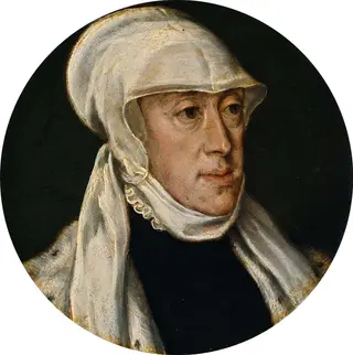 Portrait of Maria of Hungary, Regent of the Netherlands