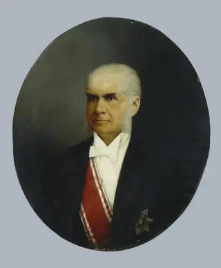 Portrait of Merchant A.G.Eliseev