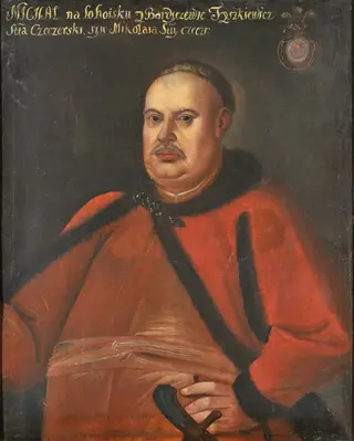 Portrait of Michał Tyszkiewicz, Leliwa coat of arms (?–before 1703), starosta of Chachersk