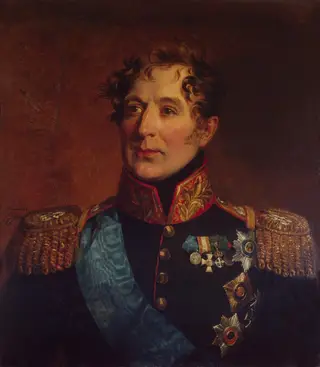 Portrait of Mikhail A. Miloradovich (1771-1825), by George Dawe