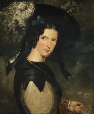 Portrait of Mrs John O' Keefe, Wife of the Artist