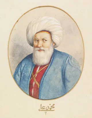 Portrait of Muhammad Ali