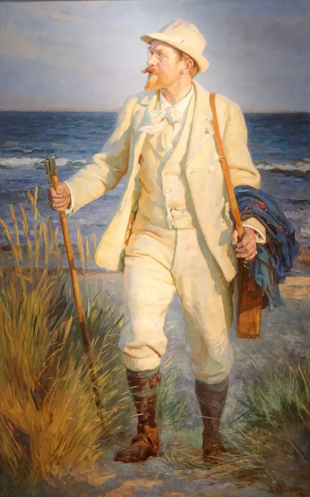 Portrait of Painter Peder Severin Kröyer