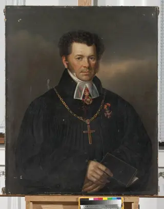 Portrait of Pastor F.T. Reynbott