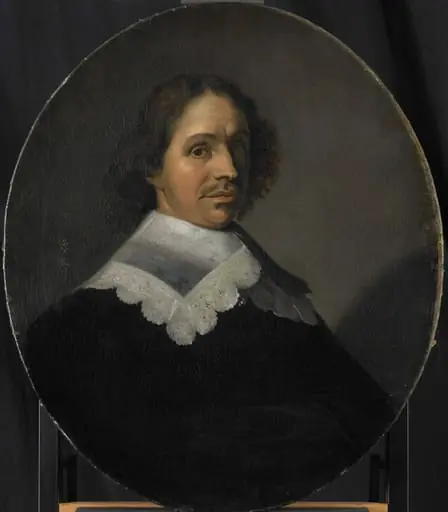 Portrait of Paulus Verschuur, Served seven terms as Burgomaster of Rotterdam and also Director of the Rotterdam Chamber of the East India Company, elected 1651