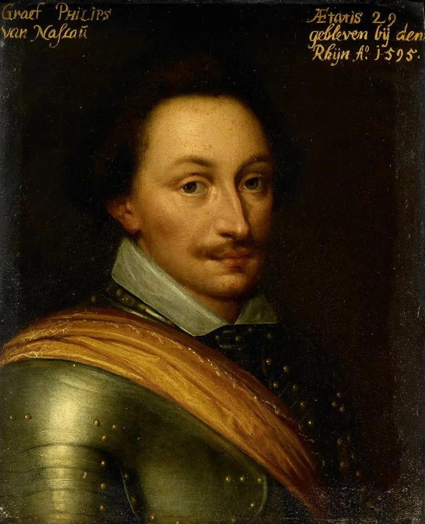 Portrait of Philips (1566-95, Count of Nassau