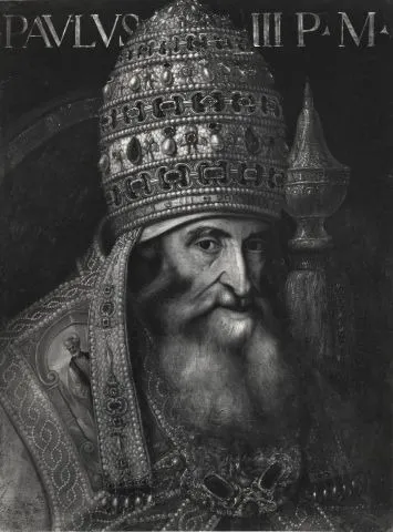 Portrait of Pope Paul III, Cristofano dell'Altissimo