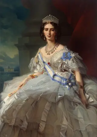 Portrait of Princess Tatyana Yusupova, by Franz Xaver Winterhalter