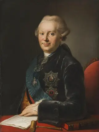 Portrait of Procurator-General Alexander Vyazemsky