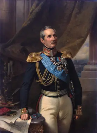 Portrait of Pyotr Kleinmichel, by Franz Krüger