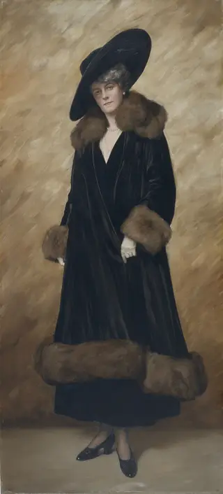 Portrait of Senyora Luca, by Antonio Fabrés