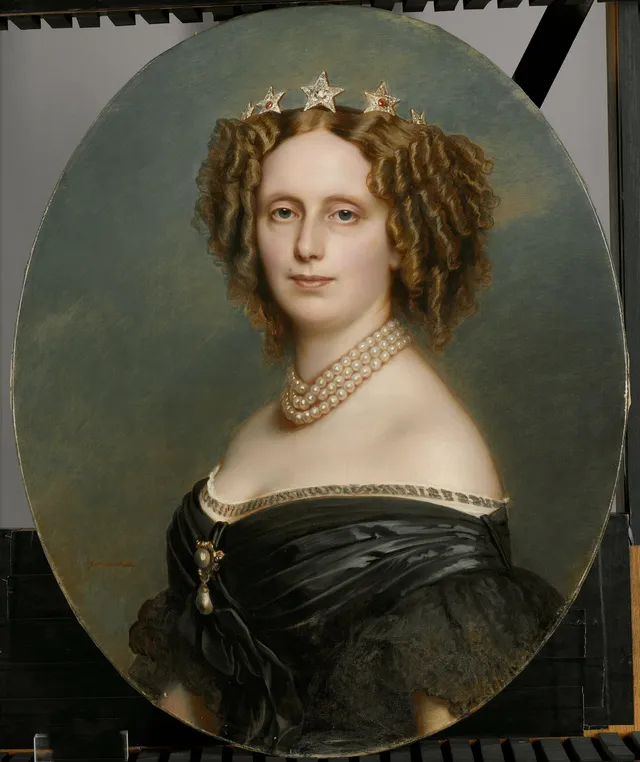 Portrait of Sophia Frederika Mathilda (1818-77), Princess of W&#252;rttemberg