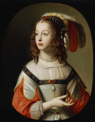Portrait of Sophia, Princess Palatine, 1641