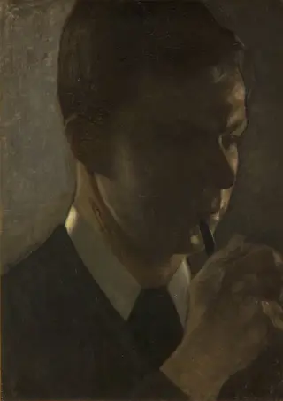 Portrait of Svend Hammershøi, the Artist´s Brother
