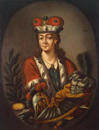 Portrait of the Actor Fyodor Volkov (?)
