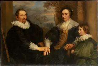 Portrait of the Antwerp Merchant Sebastiaen Leerse and his Family, ca. 1691 – 1740