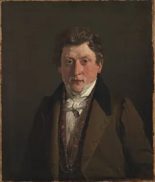 Portrait of the Artist´s Cousin and Brother-in-Law, the Grocer Christian Petersen
