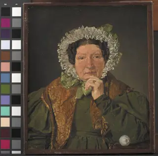 Portrait of the Artist´s Mother, Cecilia Margrethe Købke, née Petersen