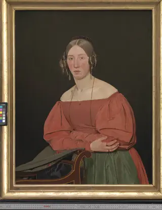 Portrait of the Artist´s Sister, Cecilie Margrethe Petersen, née Købke