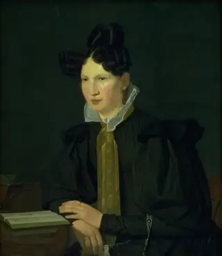 Portrait of the Artist´s Sister-in-Law, Susanne Købke, née Ryder
