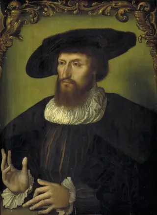 Portrait of the Danish King Christian II
