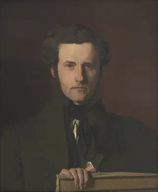 Portrait of the Decorative Artist G.C. Hilker