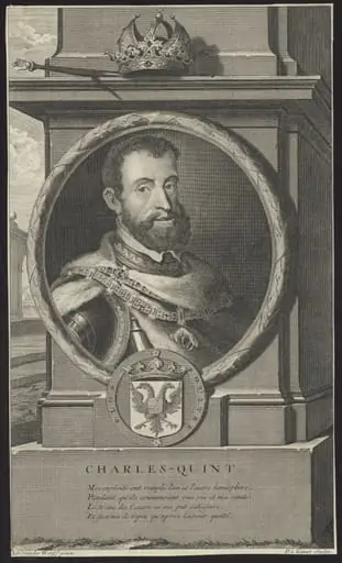 Portrait of the emperor Charles V