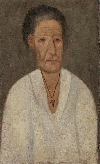 Portrait of the Holy Fool Xenia Petrova (Xenia of Petersburg)