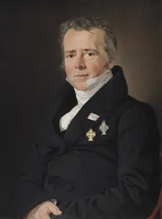 Portrait of the Scientist Hans Christian Ørsted