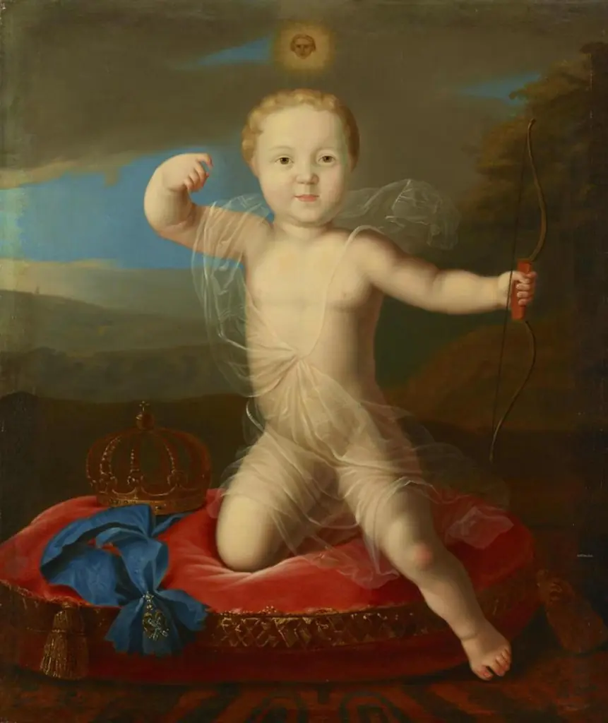 Portrait of Tsarevich Piotr Petrovich as a Child
