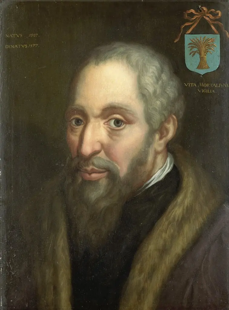 Portrait of Viglius ab Zuichemus, Frisian Jurist, President of the Privy Council and Member of the Council of State, 1570