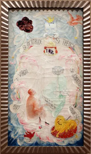 Portrait of Virgil Thomson, by Florine Stettheimer