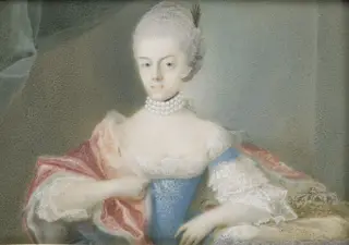 Portrait of waarschijnlijk Wilhelmina van Pruisen (1751-1820)