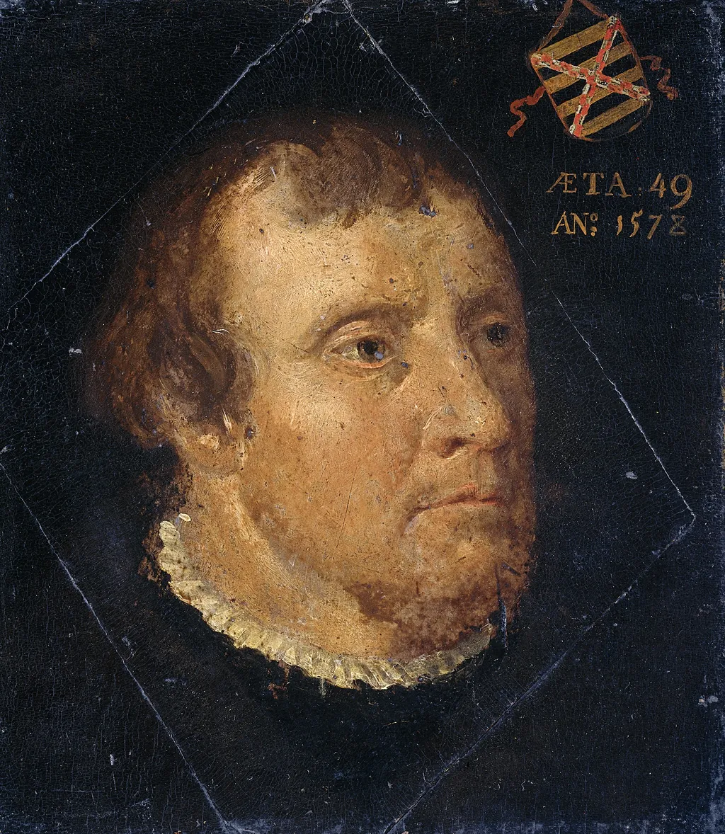 Portrait of Willem Ploos van Amstel, Bailiff of Loosdrecht, oil, 1590