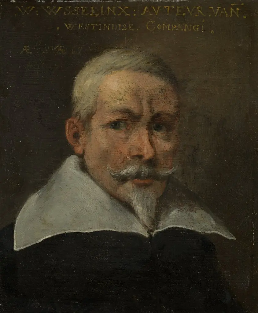 Portrait of Willem Usselinx, Merchant and Founder of the Dutch West Indies Company, 1637