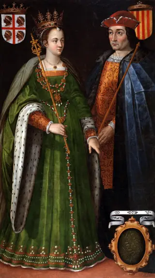 Portraits of Queen Petronila of Aragon and Count Ramón Berenguer IV of Barcelona, by Unknown