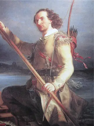 Porträt des Giacomo Costantino Beltrami