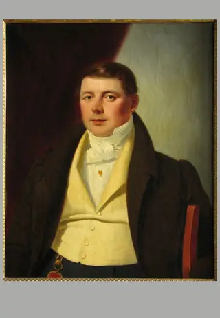 Portret de bărbat. Pandant: Portret de femeie