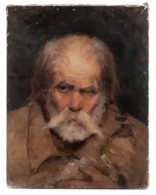 Portret de bătrân (Bătrân lemnar)