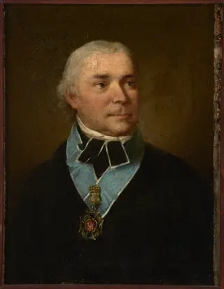Portret Jana Kantego Wodzickiego (ok. 1740-1821), kanonika krakowskiego i prezydenta Trybunału Koronnego