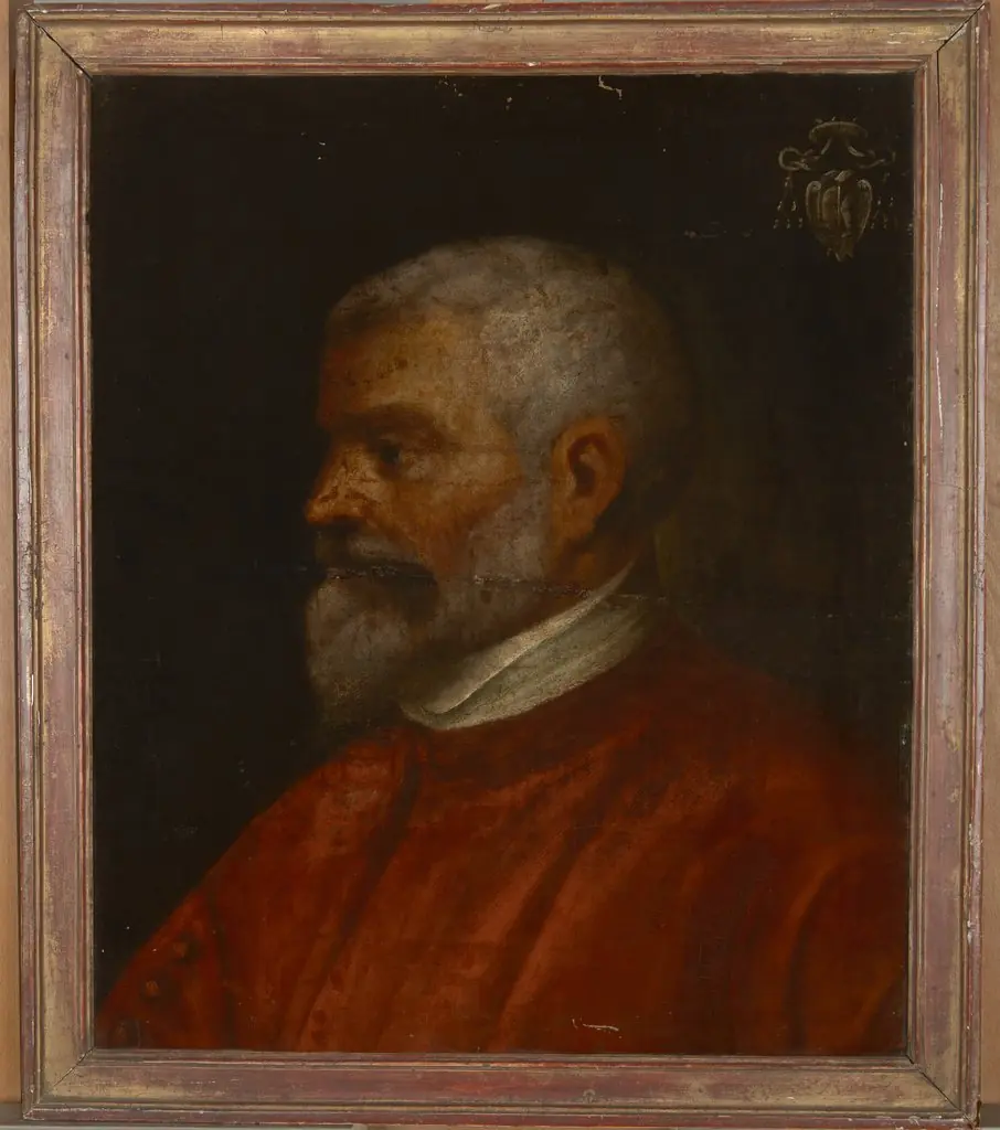 Portret kardynała Stanisława Hozjusza (1504-1579), biskupa warmińskiego