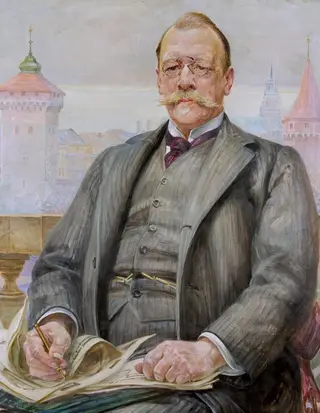 Portret Stanisława Tomkowicza, by Jacek Malczewski