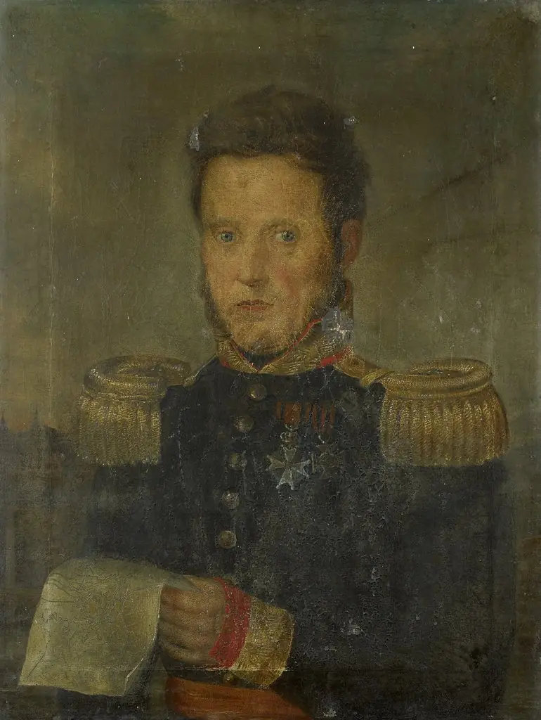 Portret van een generaal, 1840
