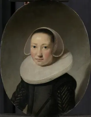 Portret van een jonge vrouw