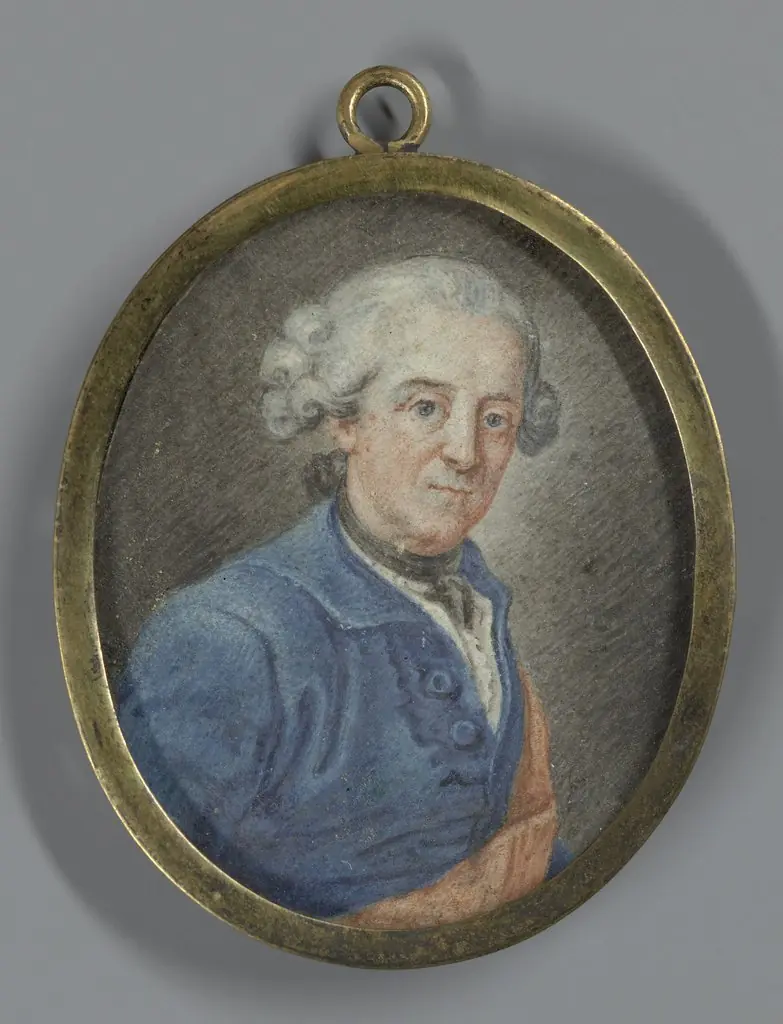 Portret van een man, vermoedelijk Frederik II (1712-86) de Grote, koning van Pruisen